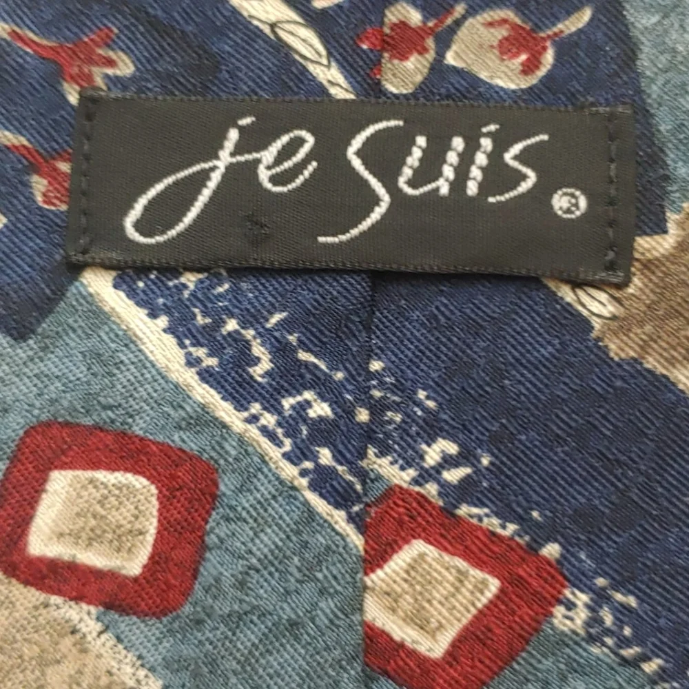 Je Suis Silk Tie